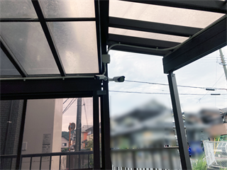 移動式ソーラー防犯カメラ